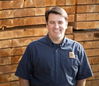 The Dorval Timber team: Simon