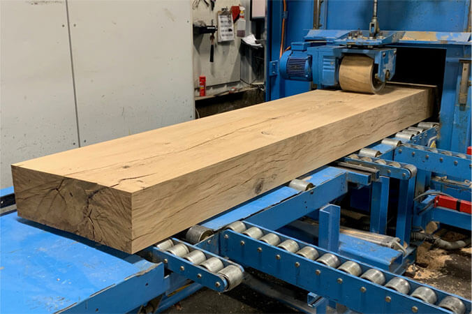 We adapt timber to fit your needs. S4S Resaw C B Wire brushing